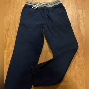 Boys Navy Pull-On Pants - Sz: 10
